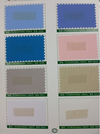 SD-DGYE   水洗磨毛布  T/C  65/35  45*45   133*72 後面照